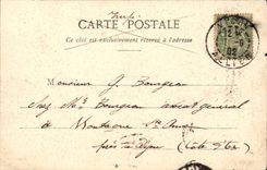 Vichy - Jardin de l'Hopital pendant la Musique - CPA 