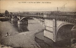 Vichy - Le Pont sur l'Allier - bridge - CPA 