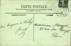 Vichy - Une Allee au Nouveau parc - CPA 