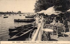Vichy - Bords de l'Allier - Chalet de Canotage - CPA 