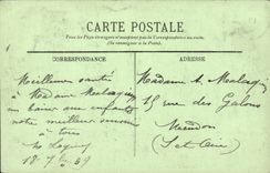 Vichy - Pont et Vue sur l'Allier - CPA 