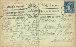 Vichy - La Grande Allee du Vieux Parc - CPA 