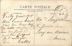 Vichy - Le Pont du Nouveau Jardin - CPA 