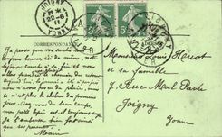 Vichy - Interieur de l'Eglise Saint Louis - CPA 