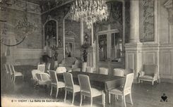 Vichy - La salle de Conversation - CPA 