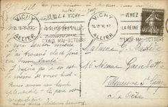 Vichy - Le Monument Gilbert - CPA 