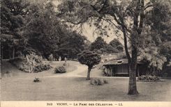 Vichy - Le Parc des Celestins - CPA 