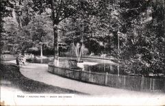Vichy - Bassin des Cygnes - Nouveau Parc - CPA 