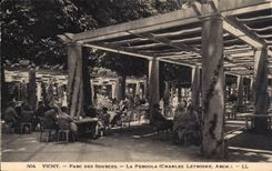 Vichy - Parc des sources - La Pergola - CPA 