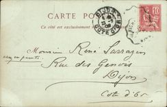 Vichy - Le Parc vue prise de la Terrasse du Casino - CPA 