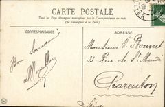 Vichy - Statue de la Charite - Entree de l'Hopital Civil - CPA 