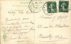 Vichy - La Gare - CPA 