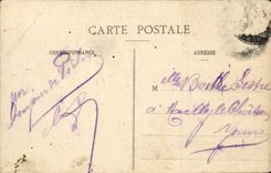 Vichy - La Gare et Statue de la Ville de Vichy - CPA 