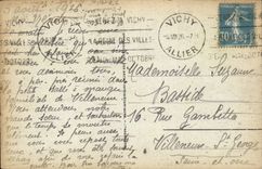 Vichy - Une Allee des Nouveaux Parcs - CPA 