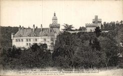 Surroundings of Ebreuil - Castle of Vauce - CPA