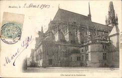 Moulins - 1905 - the Cathedral - CPA