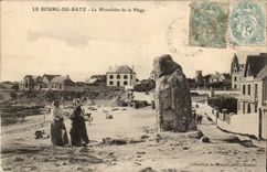 Die Stadt von Batz - der Monolith des Strandes - CPA