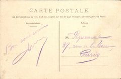 Die Stadt von Batz - eine Welle gegen den Pier - CPA