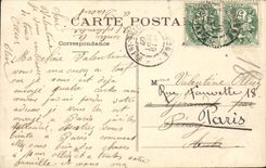 Str Gildas des Holzes - Strasse des Barree Tales - CPA