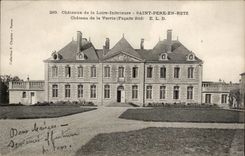 Interior Loire ch4ateau - Saint Father in Retz - Castle of Verrie - Southern Frontage - CPA