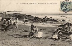 Saint Nazaire - Rocks has Low tide - CPA