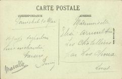 Pornichet - the Beach and the Hotel of the Beach - CPA