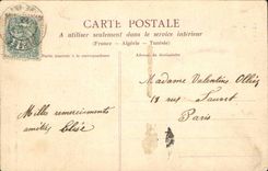 Croisic - a Croisicais old seaman - CPA