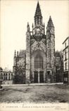 Guerande - Frontage of Collegial St Aubin - CPA