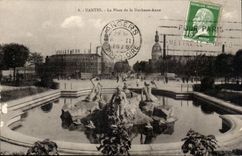 Nantes - the Place of the Duchess Anne - CPA
