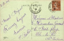 Nantes - the Quay of the Place Pit taken of the Transporter - CPA