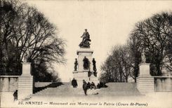 Nantes - War memorial for the Fatherland - CPA