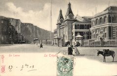 Treport - the Casino - ass - donkey - CPA