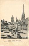 Rouen - Sights of Network of the West - Market of the High old woman Tower - CPA