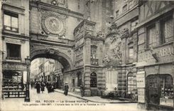 Rouen - the Large Clock - CPA