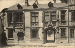 Rouen - Hotel Bourgtheroulde exterior facade - CPA