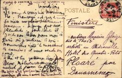 Rouen - the Rouen Cathedral - Statue of Adam and Eve - CPA