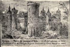 Rouen - Turn of Jeanne d' Arc - CPA