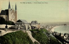 Le Havre - unsere Dame der Fluten - DIAGRAMM-TOILETTE - CPA