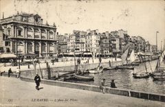 Le Havre - der Handgriff der Piloten - CPA