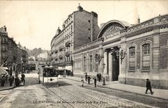 Le Havre - die Strasse Thiers - Forderwagen - CPA