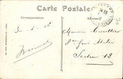 Le Havre - abgehendes Grundneunier des Hafens - CPA