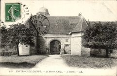 Dieppe - the Manor of Angel - Entrance - CPA