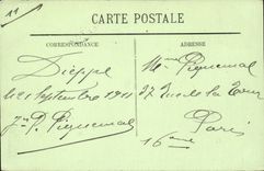 Dieppe - the Manor of Angel - Entrance - CPA