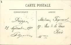 Dieppe - the Old Castle - CPA