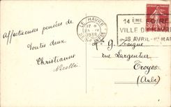 Le Havre - Effekt bewegt zum neuen Pier wellenartig - CPA