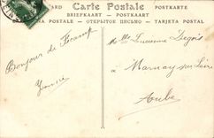 Fecamp - der Verdammungs-Weg in Richtung zum Kasino - CPA