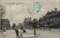Le Havre - unter Prafektur und der Prachtstrasse von Strassburg - CPA