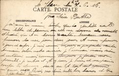 Nice Havrais - View towards Le Havre - CPA