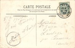 Le Havre - das Rathaus und der allgemeine Garten - CPA