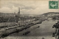 Rouen - View - CPA